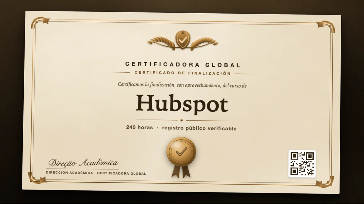 Portada del curso Hubspot