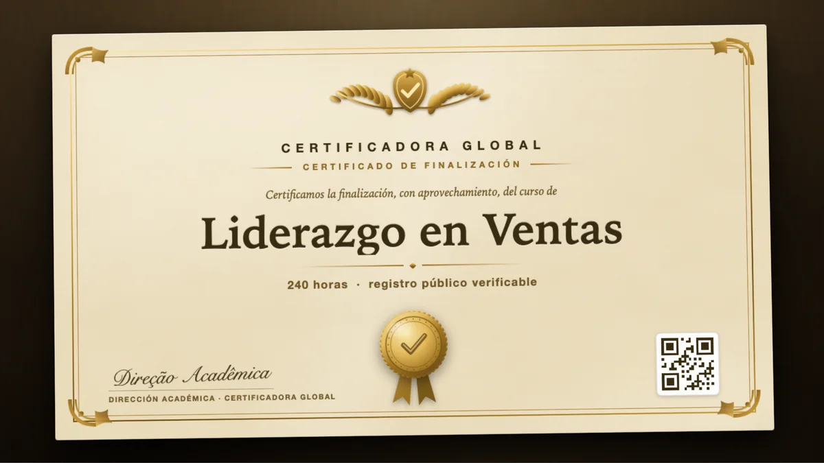 Portada del curso Liderazgo en Ventas