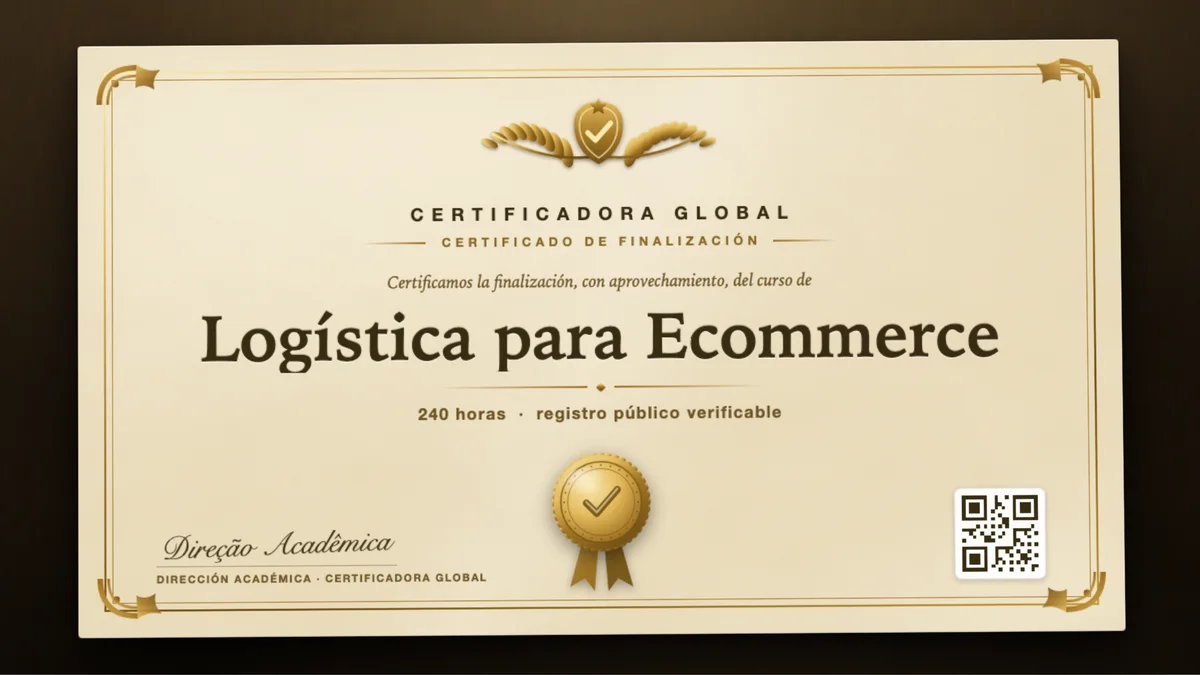 Portada del curso Logística para Ecommerce