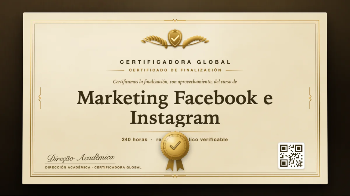 Portada del curso Marketing Facebook e Instagram