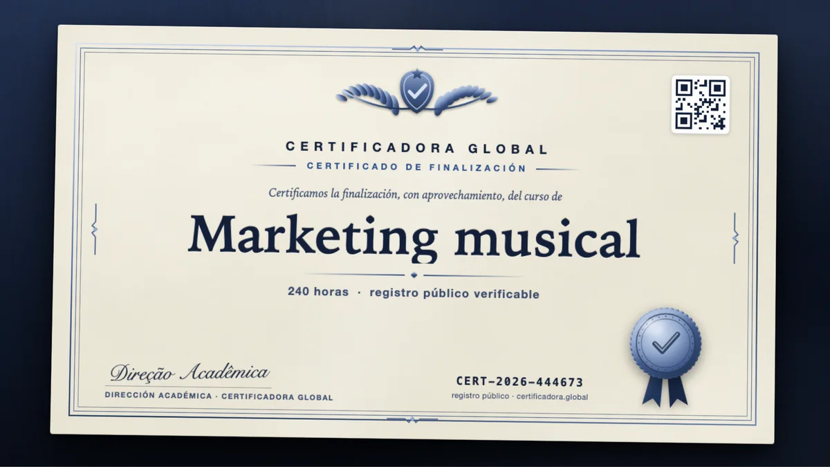Portada del curso Marketing musical