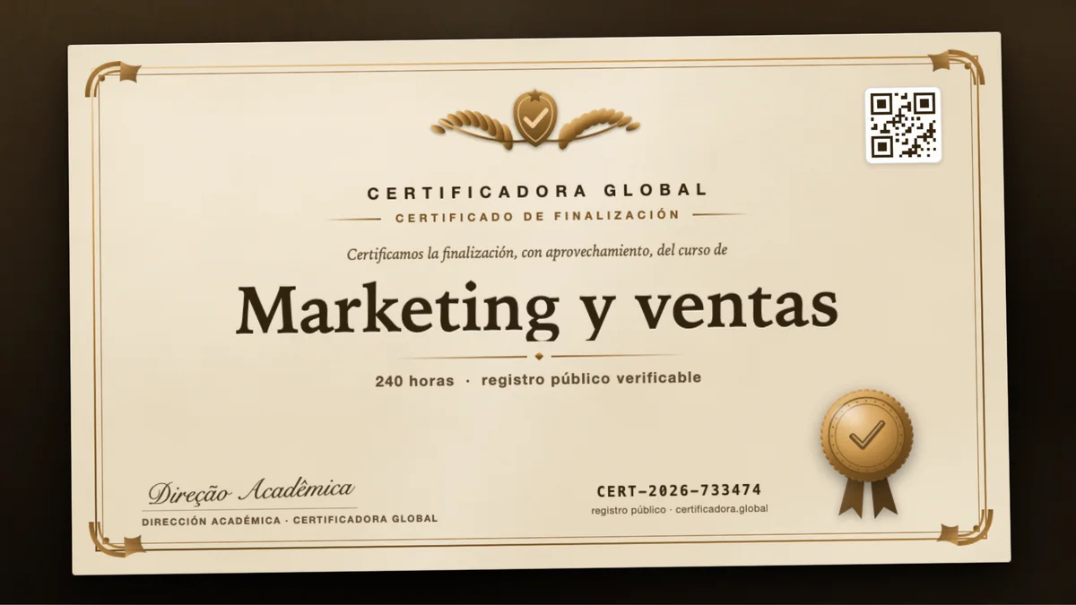 Portada del curso Marketing y ventas