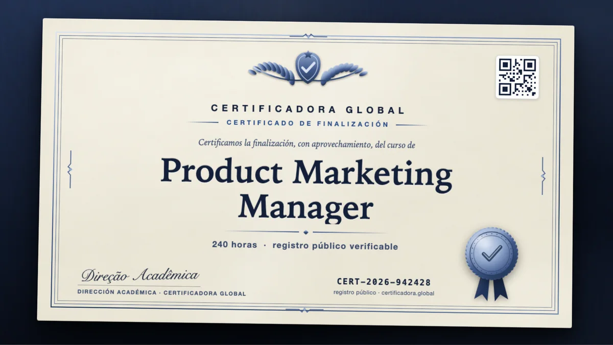 Portada del curso Product Marketing Manager