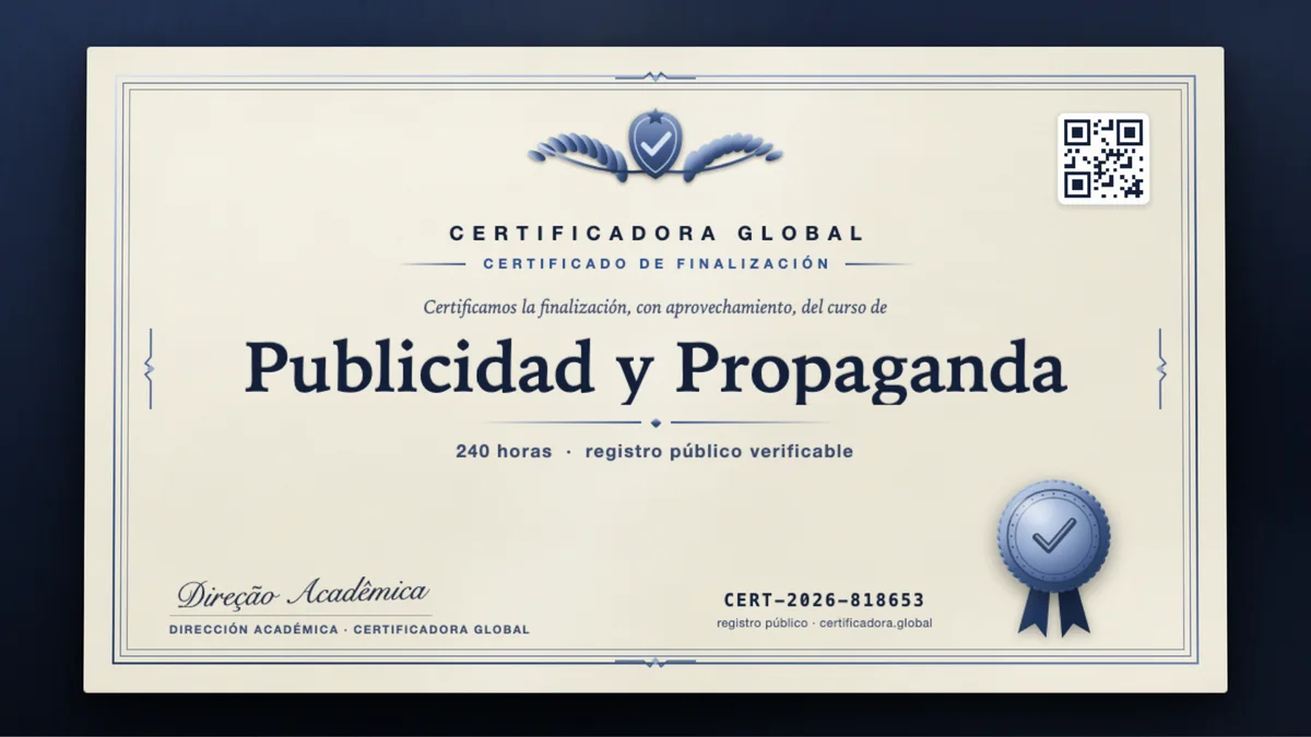 Portada del curso Publicidad y Propaganda