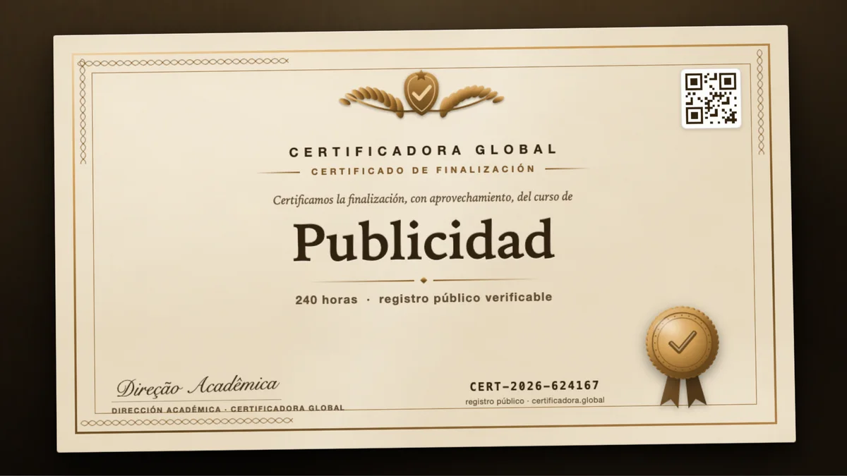 Portada del curso Publicidad