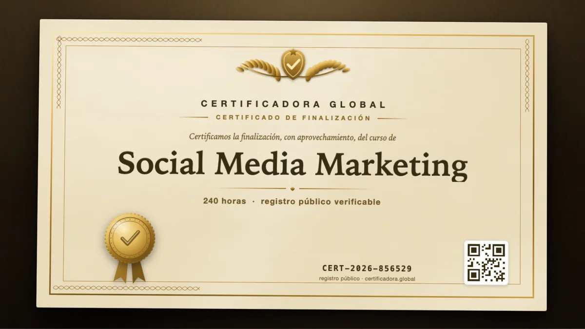 Portada del curso Social Media Marketing