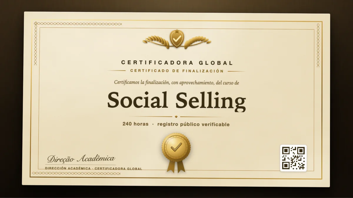 Portada del curso Social Selling