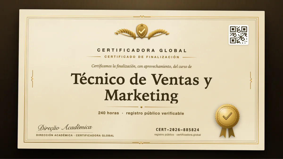 Portada del curso Técnico de Ventas y Marketing