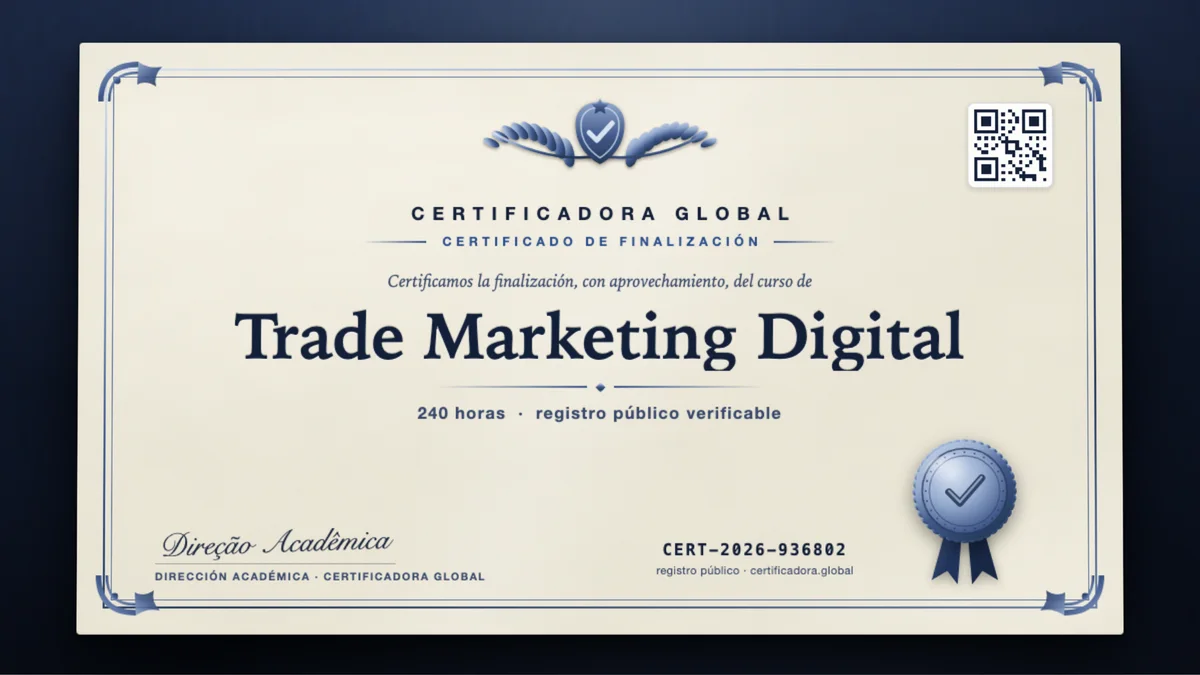 Portada del curso Trade Marketing Digital