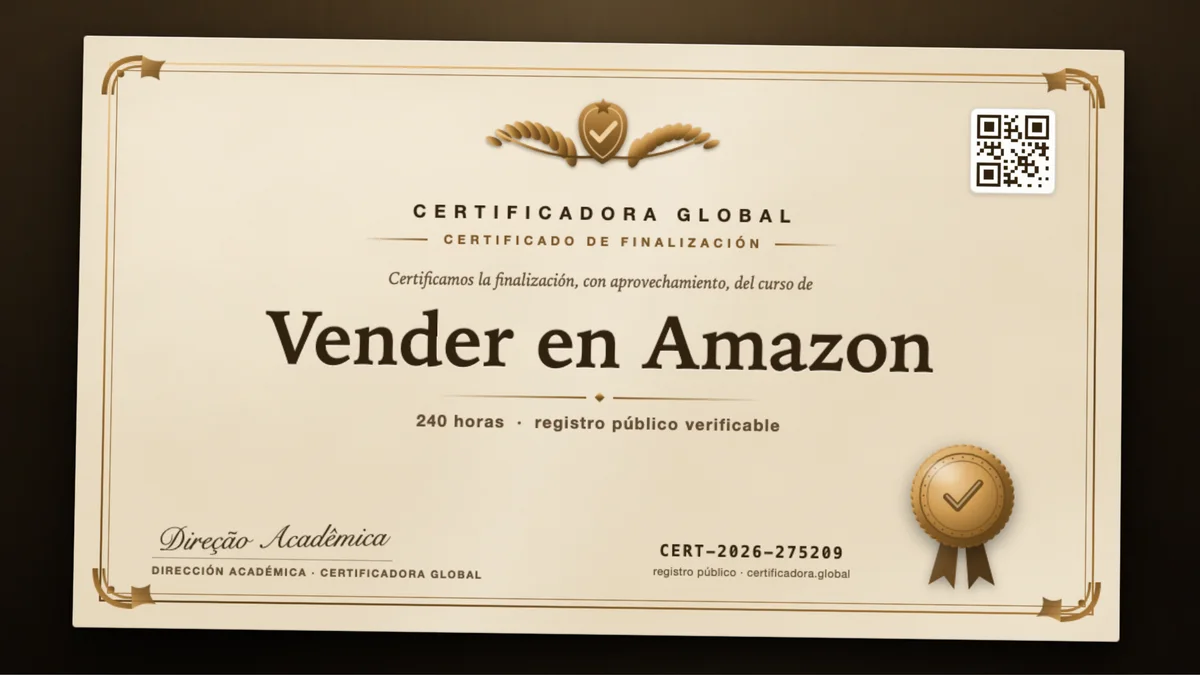Portada del curso Vender en Amazon