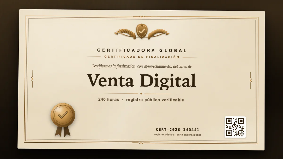 Portada del curso Venta Digital