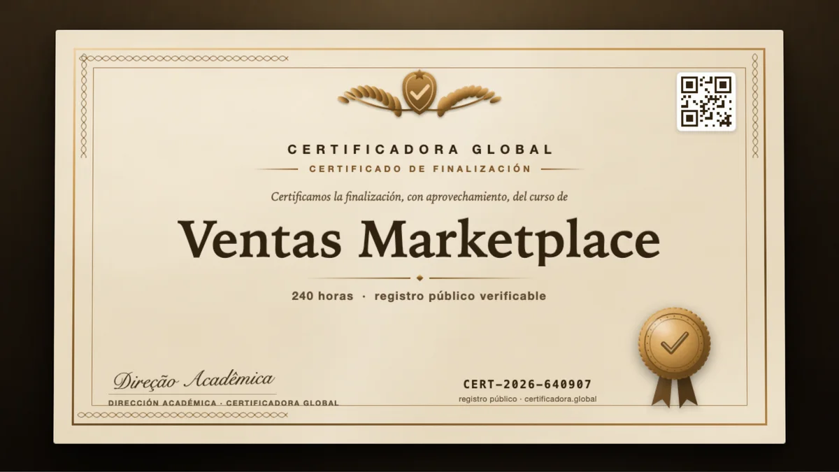 Portada del curso Ventas Marketplace