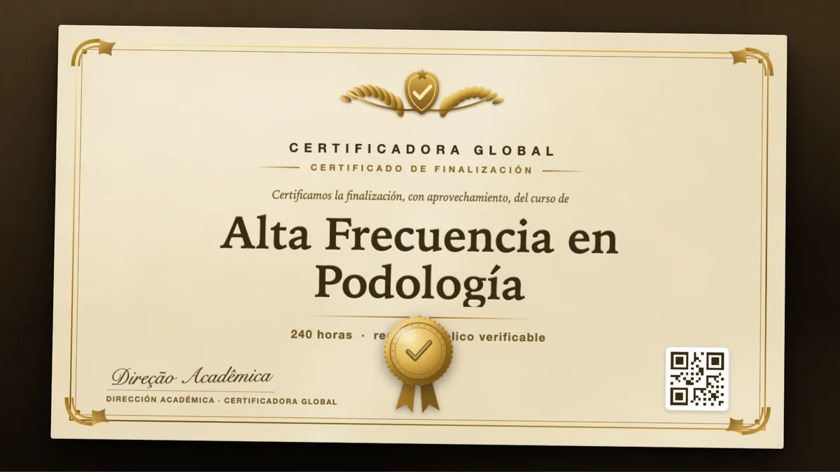 Portada del curso Alta Frecuencia en Podología