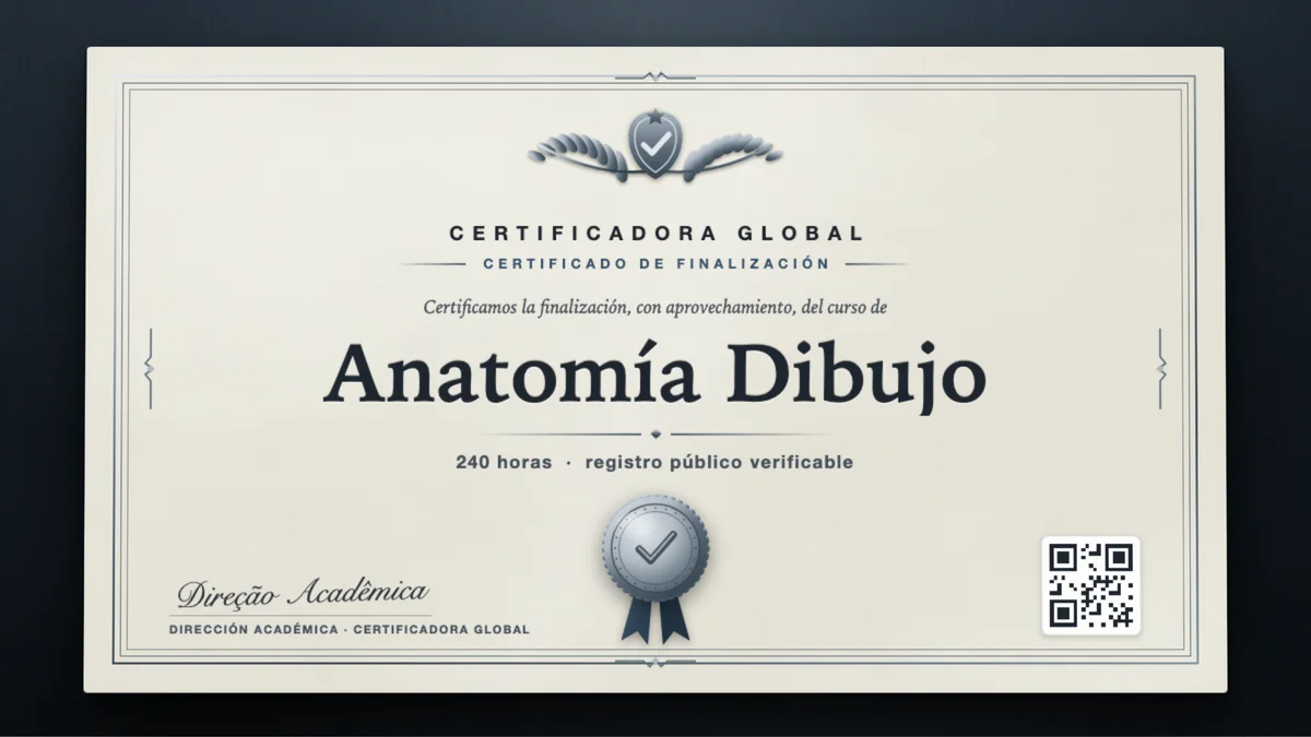 Portada del curso Anatomía Dibujo