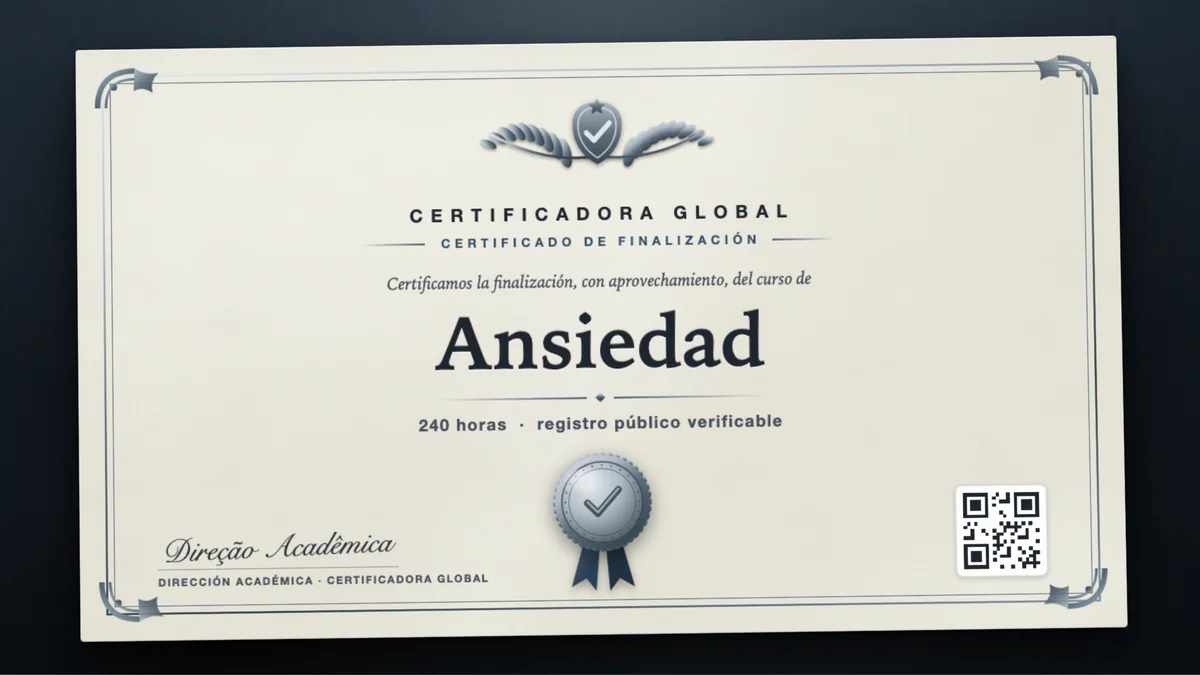 Portada del curso Ansiedad