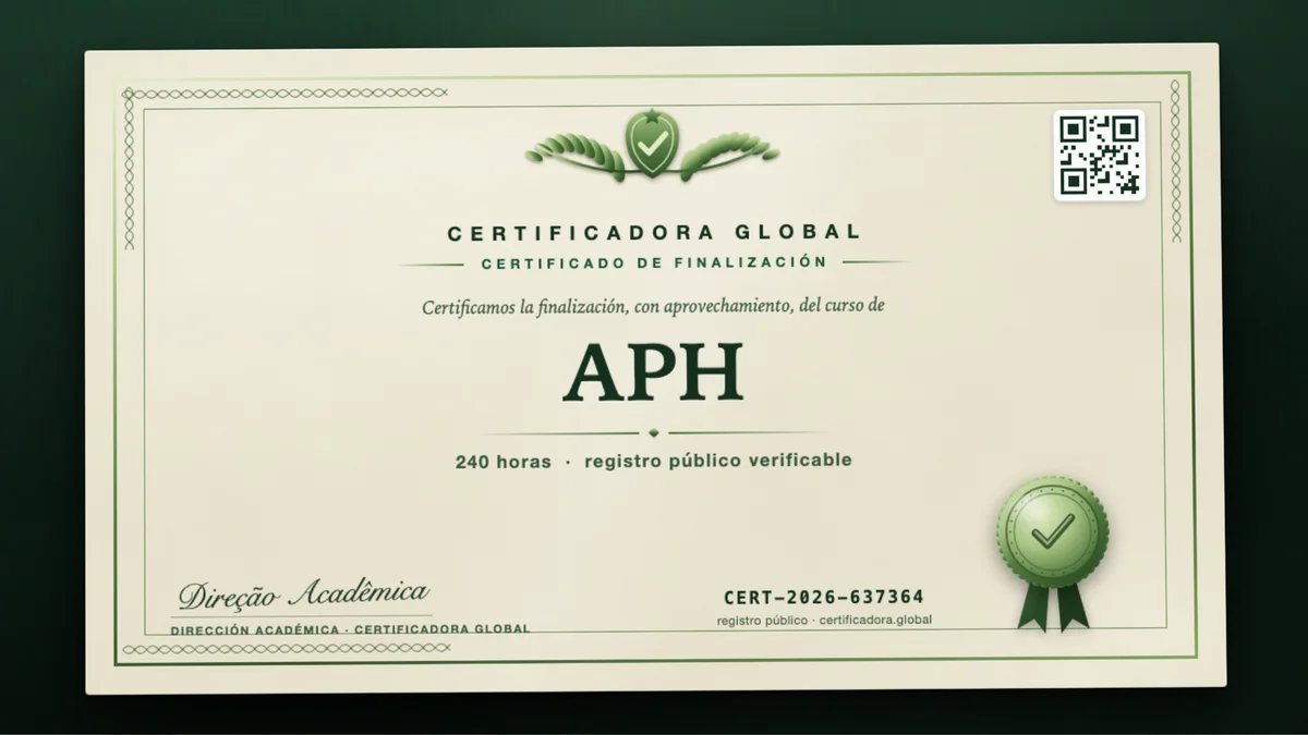 Portada del curso APH