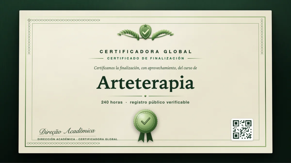 Portada del curso Arteterapia