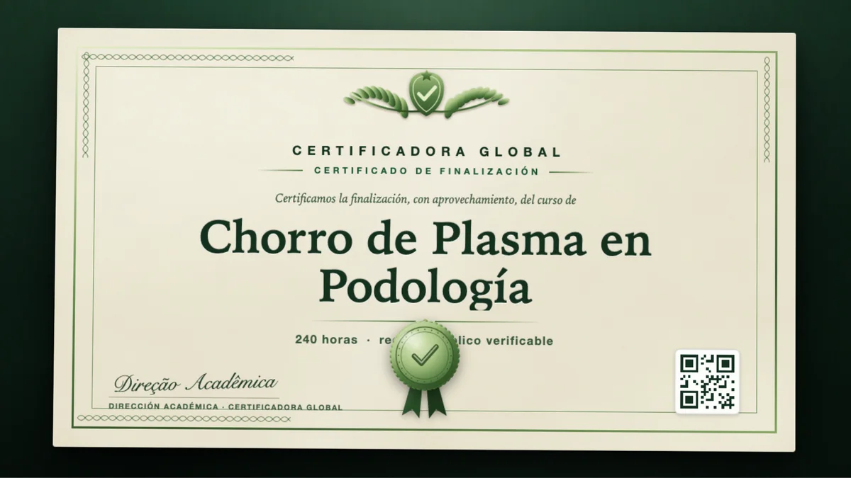 Portada del curso Chorro de Plasma en Podología
