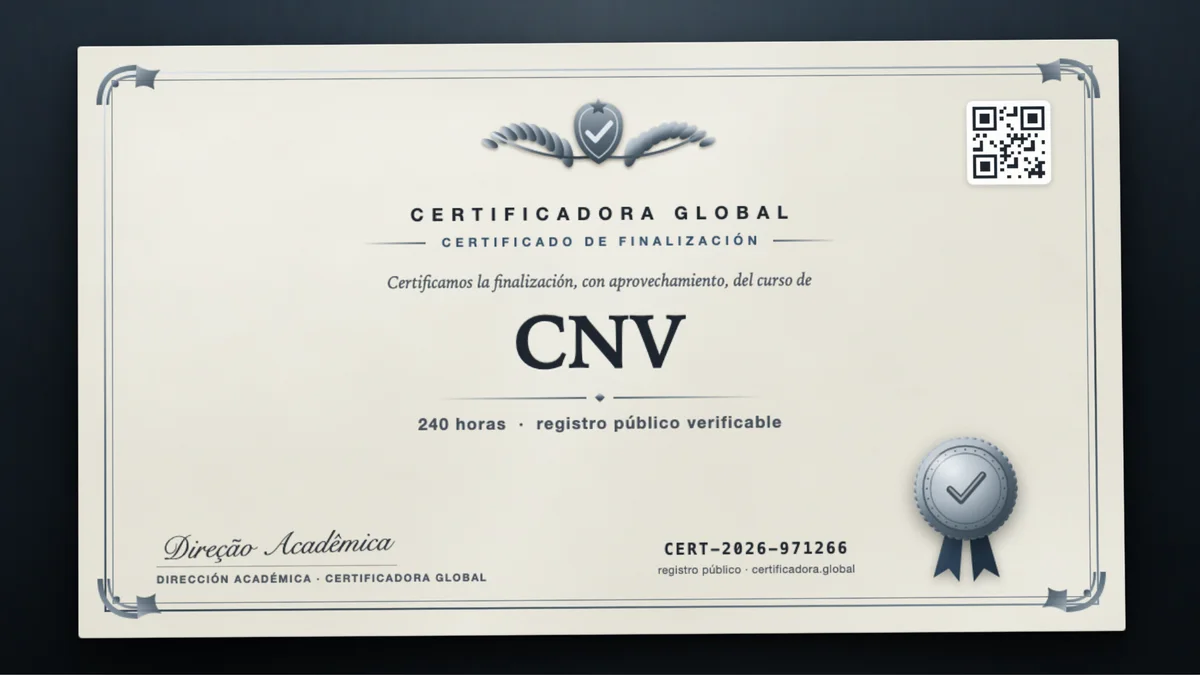 Portada del curso CNV