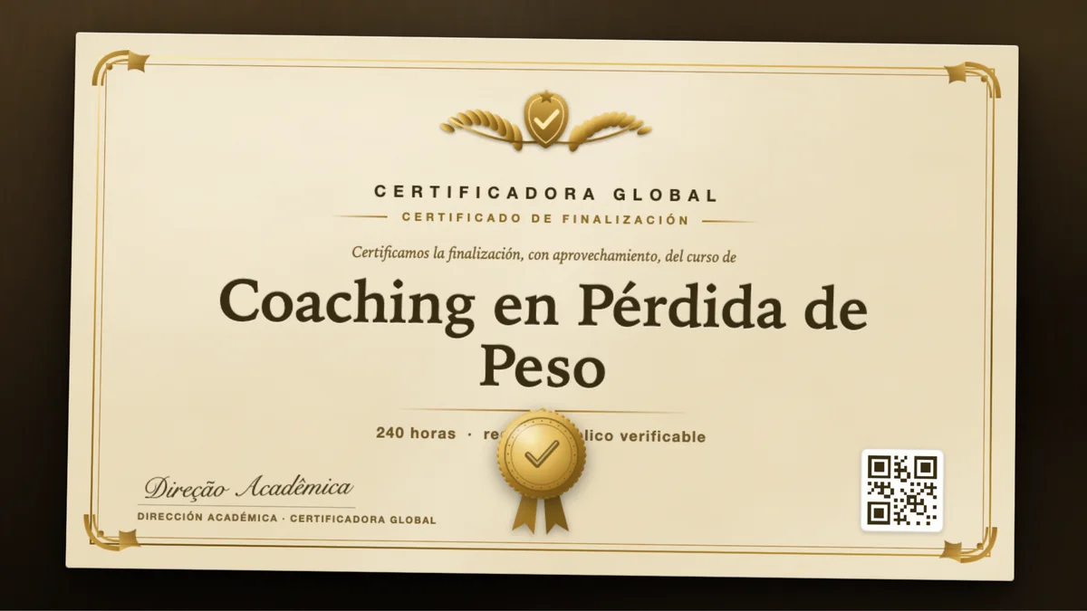 Portada del curso Coaching en Pérdida de Peso