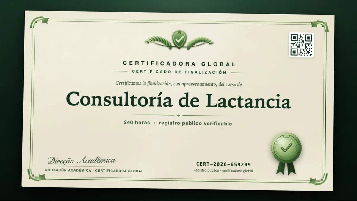 Portada del curso Consultoría de Lactancia