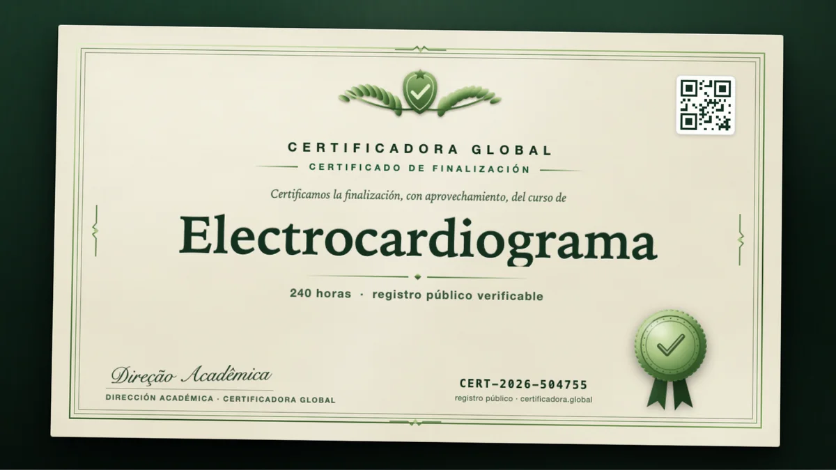 Portada del curso Electrocardiograma