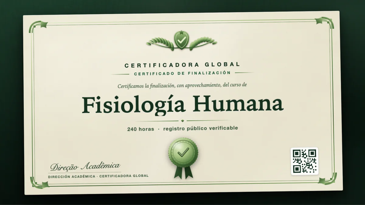 Portada del curso Fisiología Humana