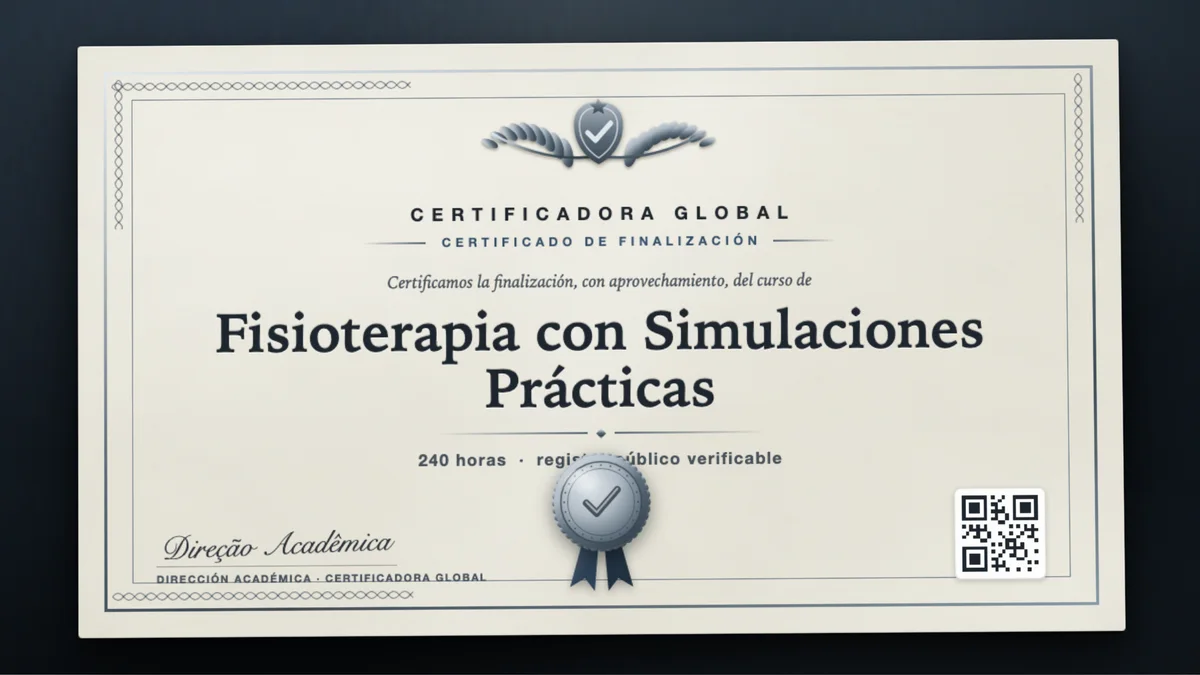 Portada del curso Fisioterapia con Simulaciones Prácticas