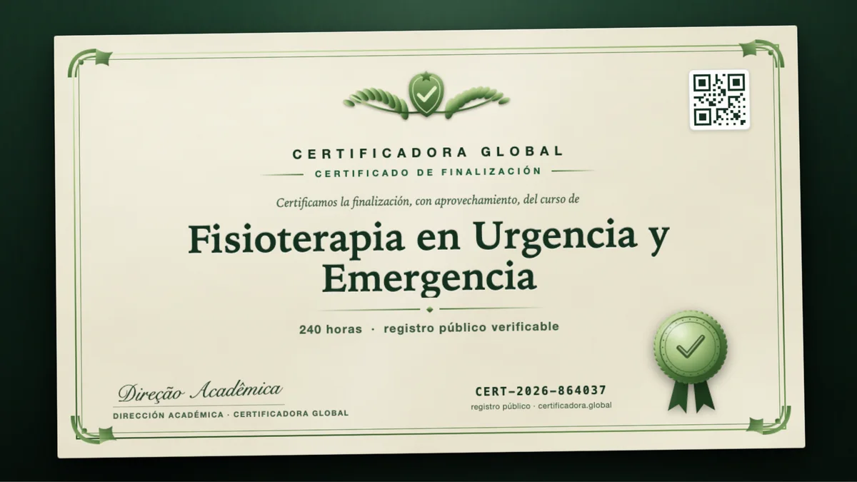 Portada del curso Fisioterapia en Urgencia y Emergencia