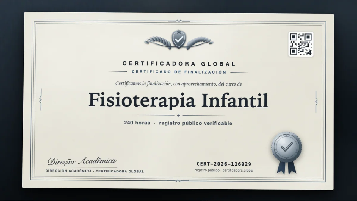 Portada del curso Fisioterapia Infantil