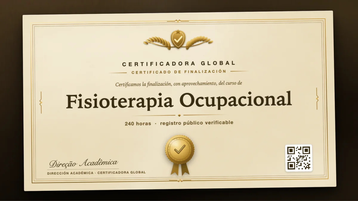 Portada del curso Fisioterapia Ocupacional