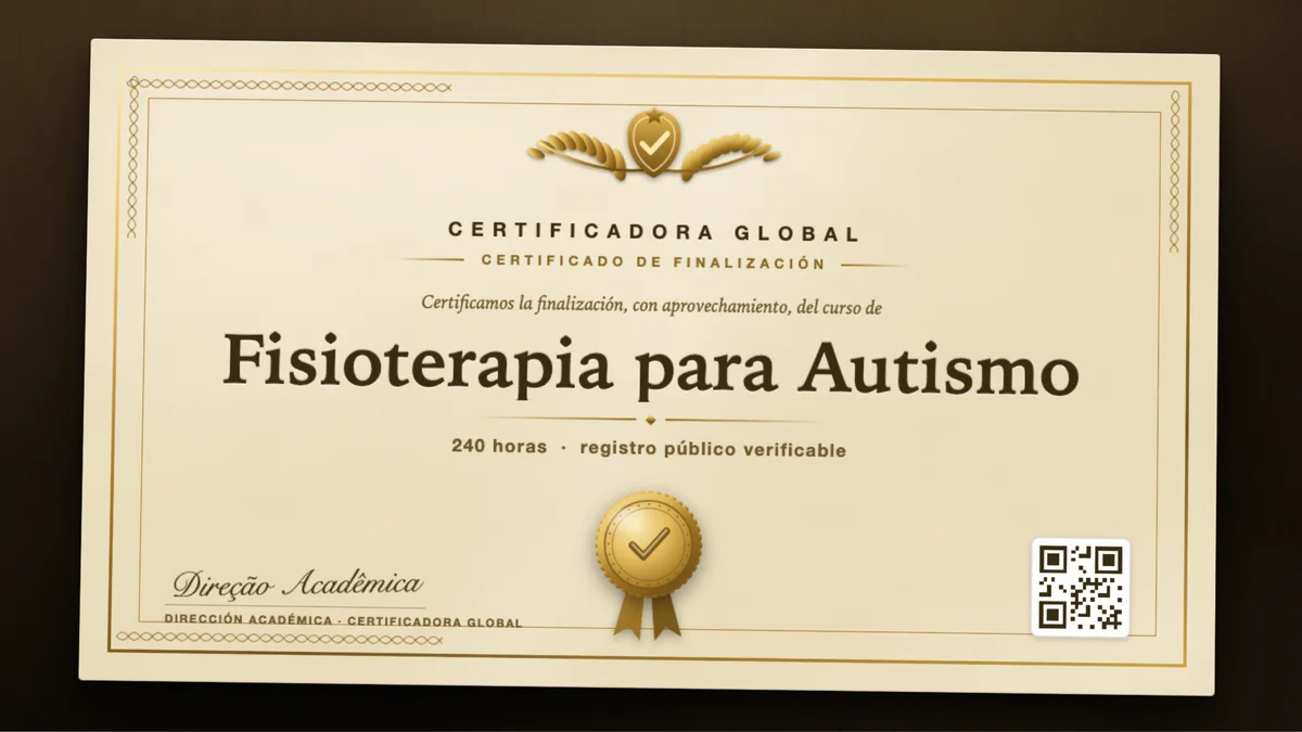 Portada del curso Fisioterapia para Autismo