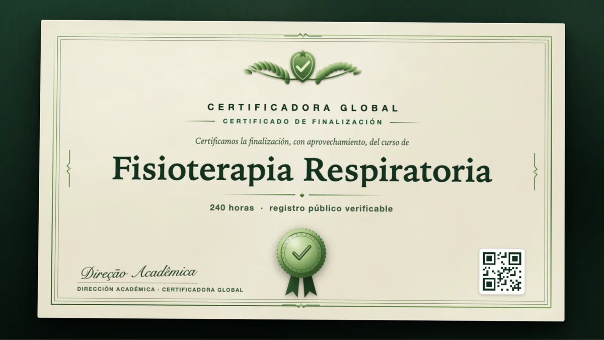 Portada del curso Fisioterapia Respiratoria