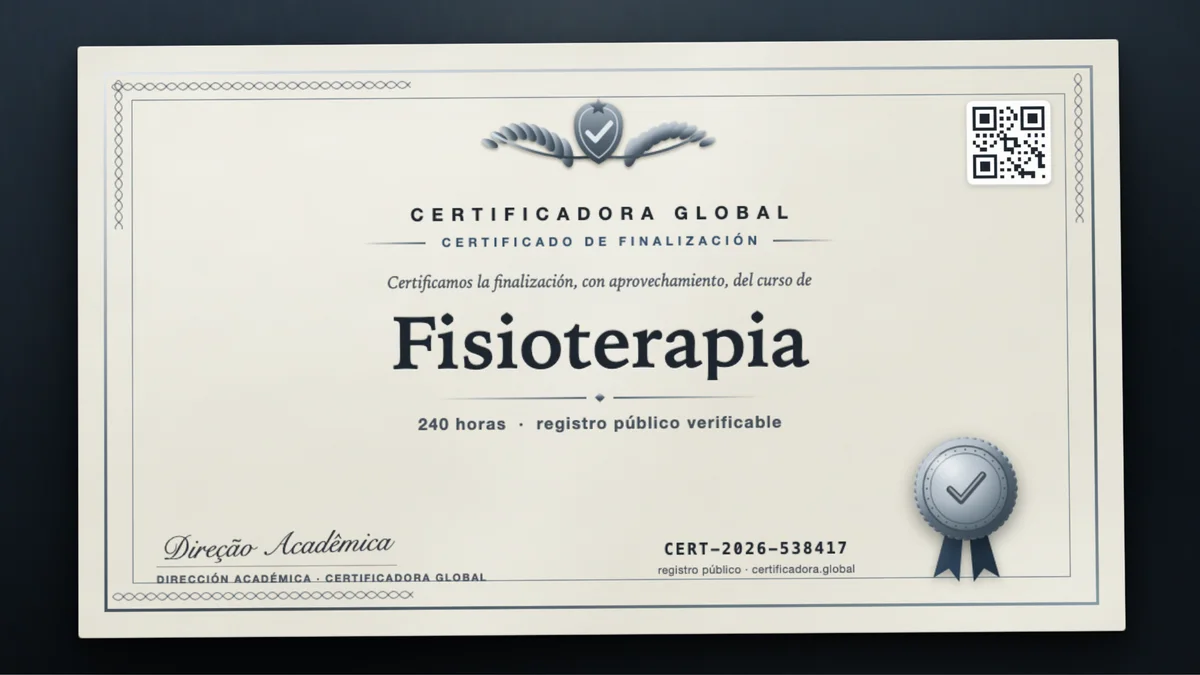 Portada del curso Fisioterapia