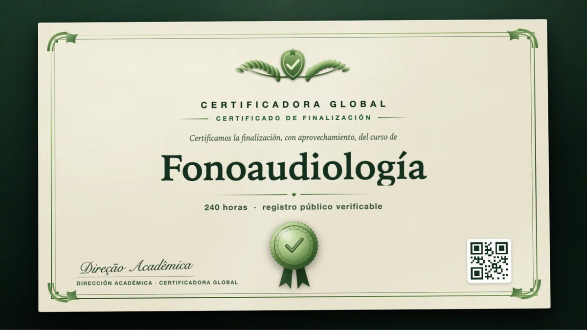 Portada del curso Fonoaudiología