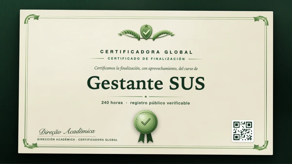 Portada del curso Gestante SUS