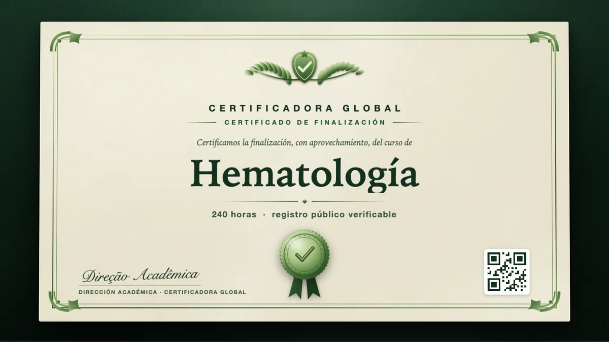 Portada del curso Hematología