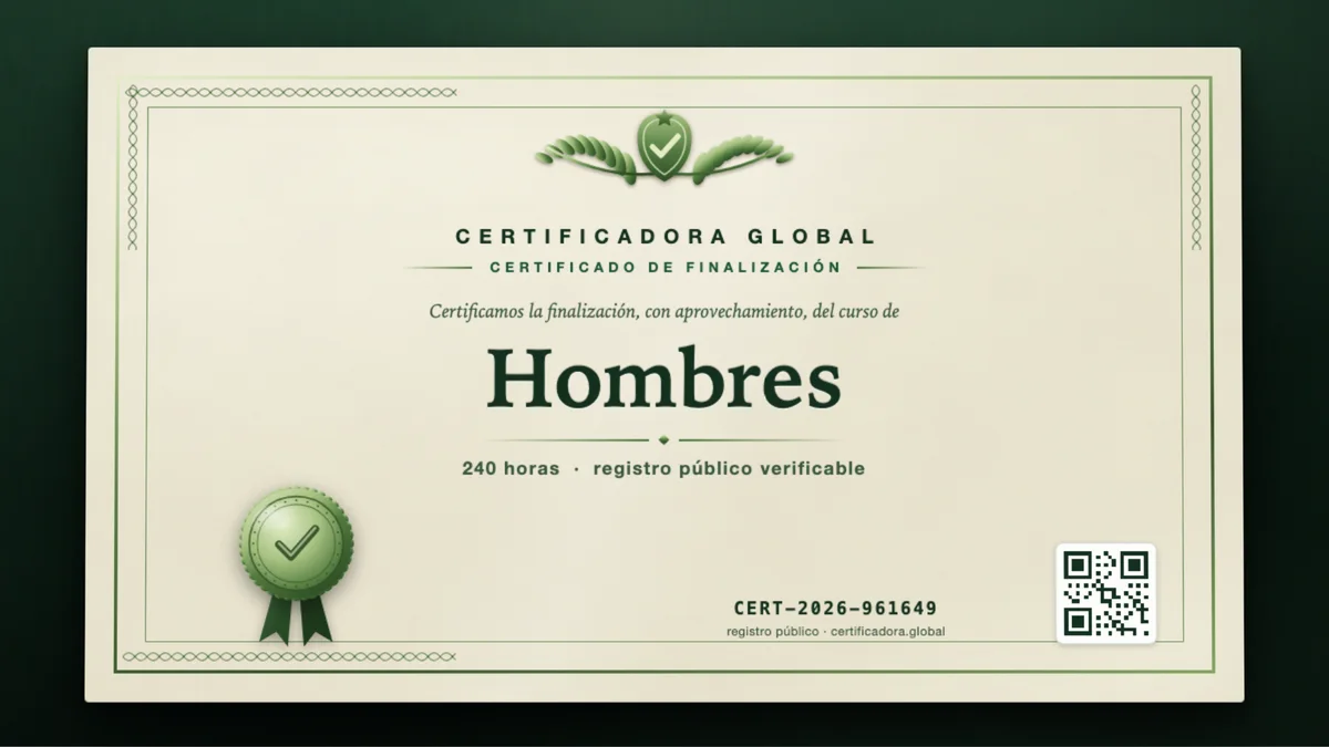 Portada del curso Hombres