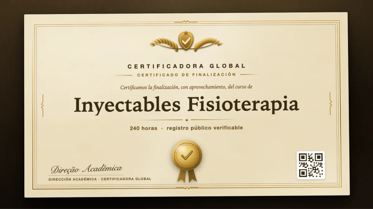 Portada del curso Inyectables Fisioterapia