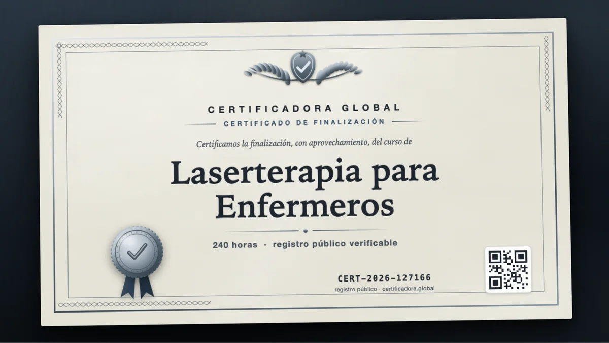 Portada del curso Laserterapia para Enfermeros