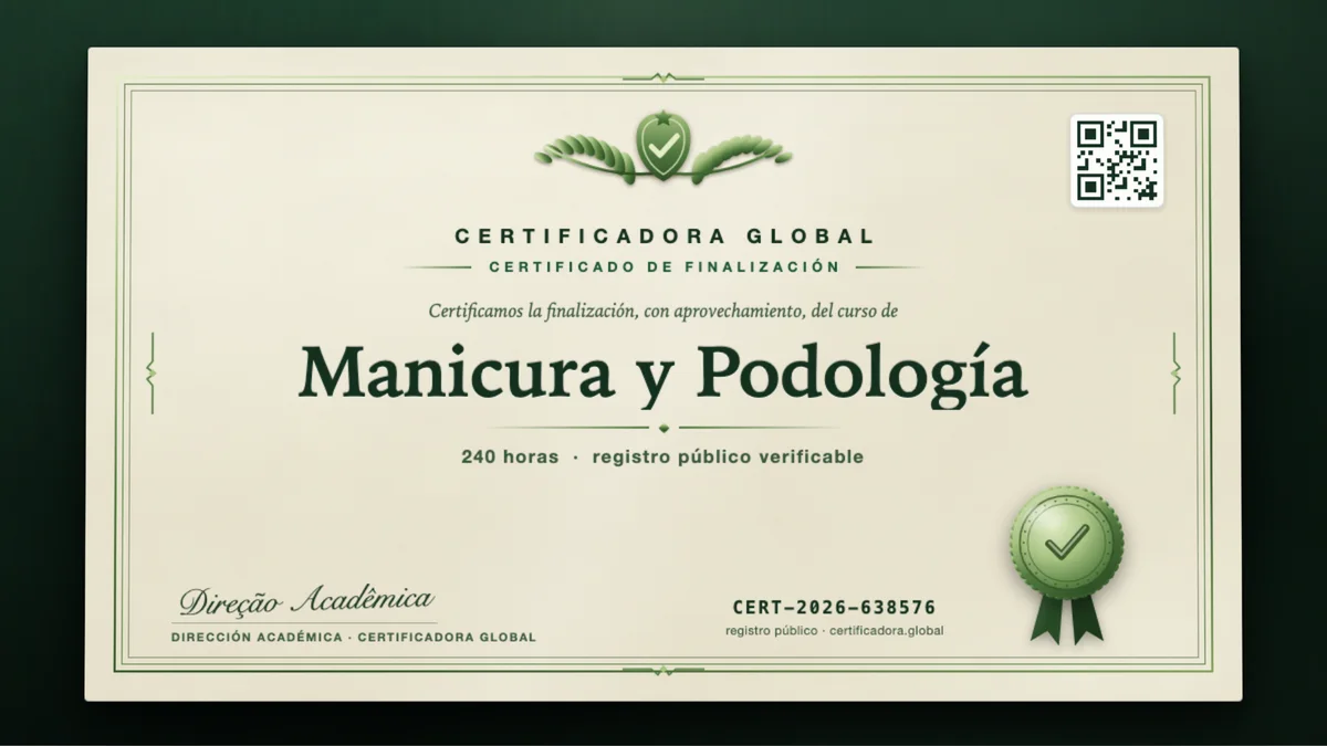 Portada del curso Manicura y Podología