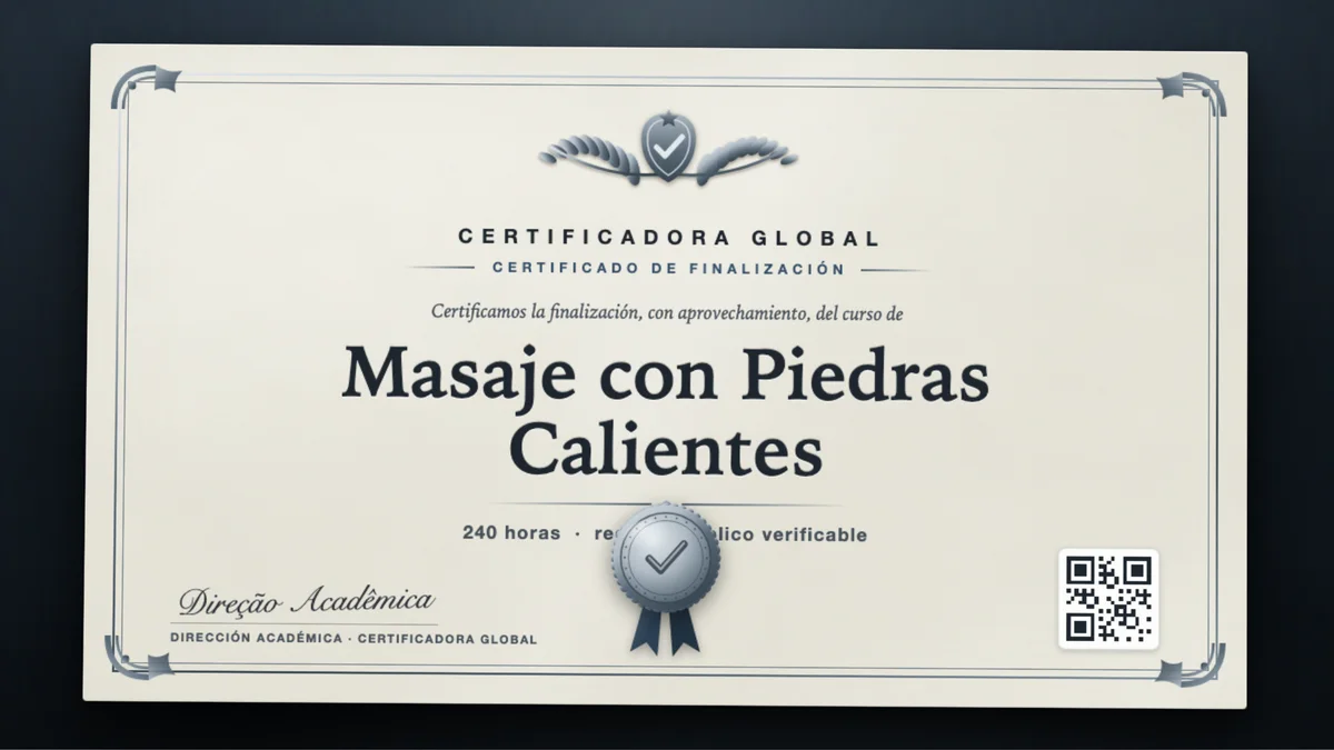 Portada del curso Masaje con Piedras Calientes