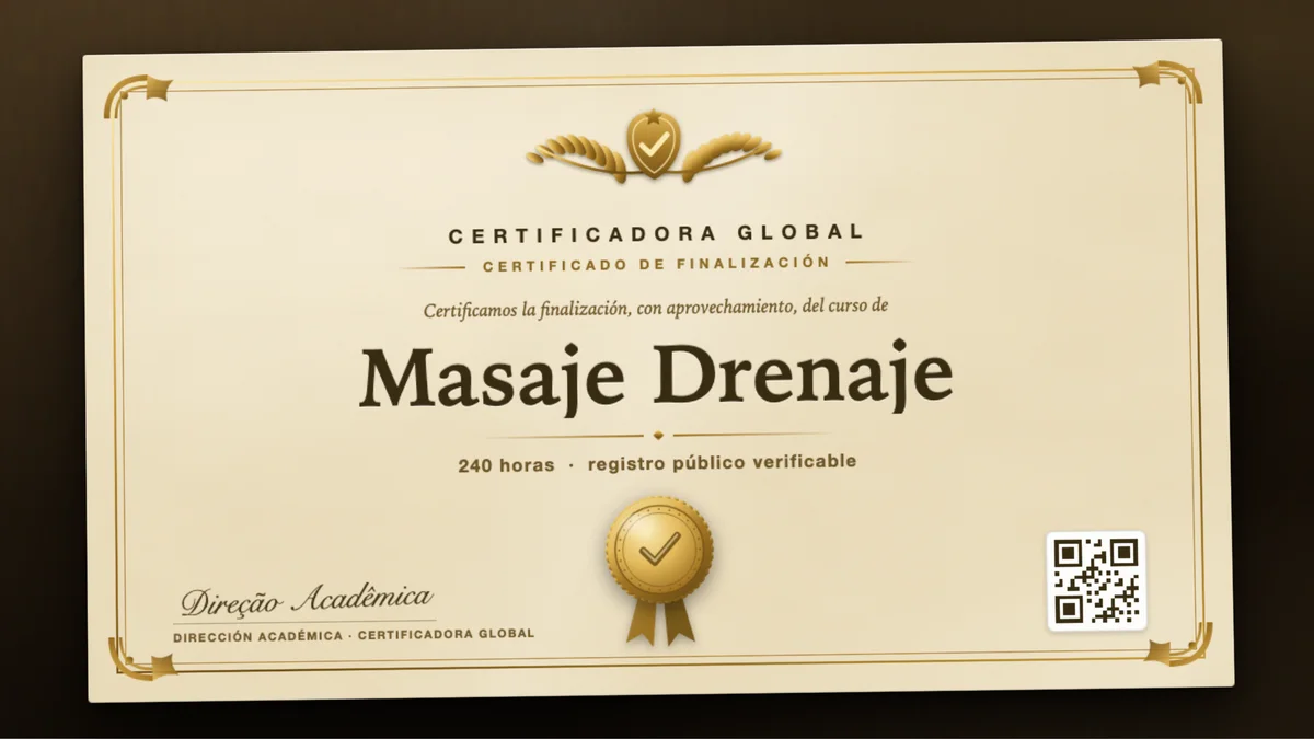 Portada del curso Masaje Drenaje