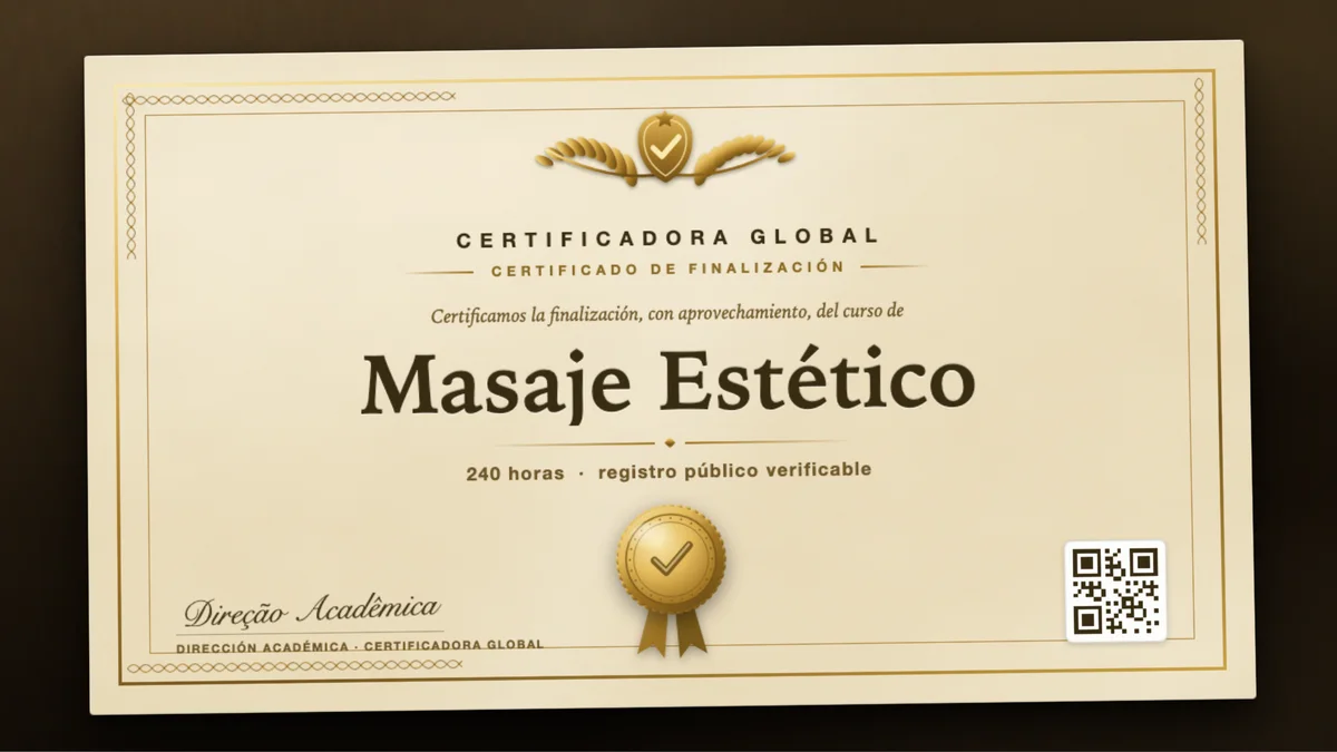 Portada del curso Masaje Estético
