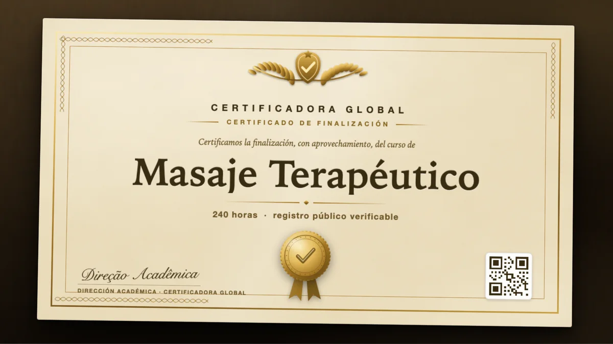 Portada del curso Masaje Terapéutico