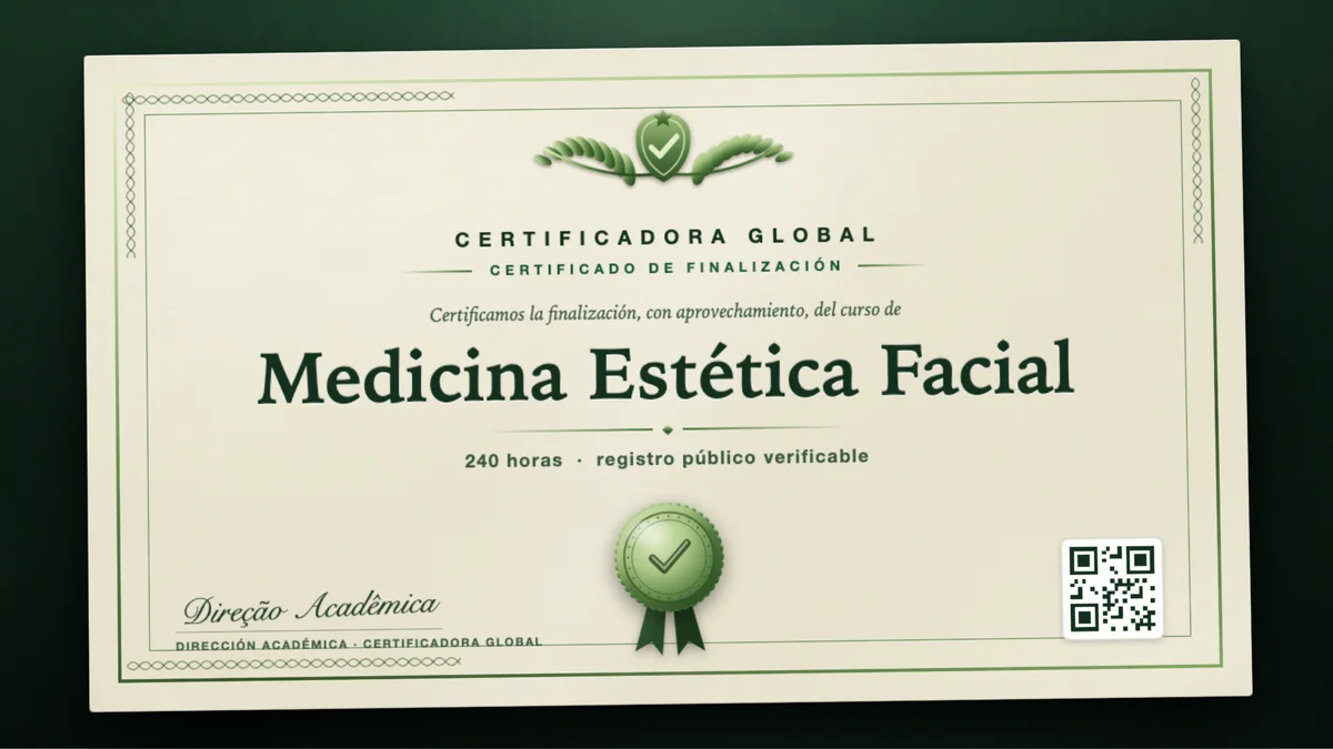 Portada del curso Medicina Estética Facial