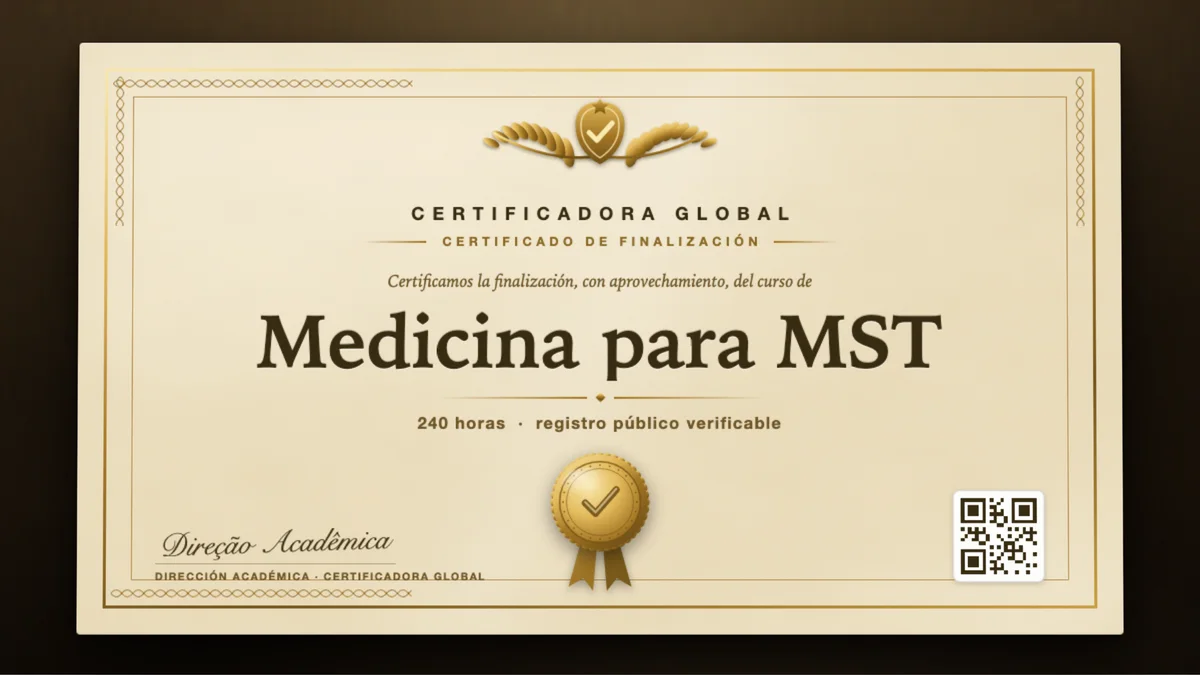Portada del curso Medicina para MST