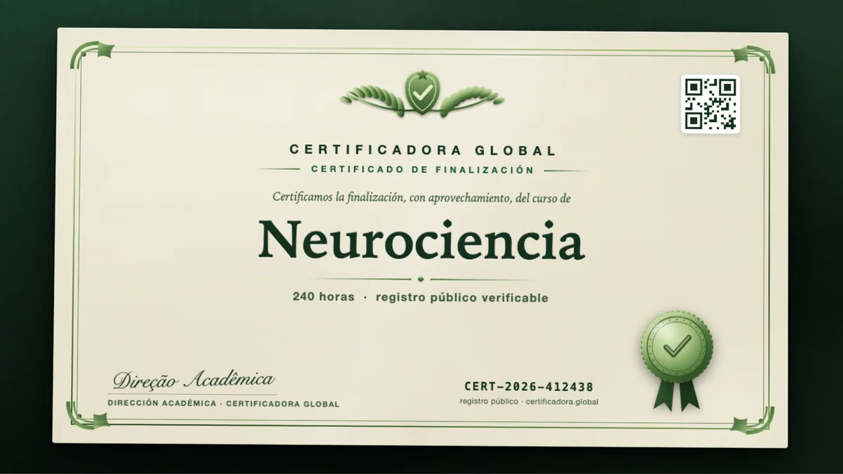 Portada del curso Neurociencia