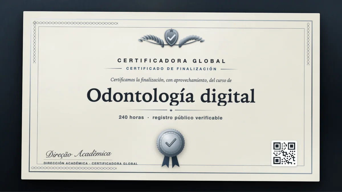Portada del curso Odontología digital