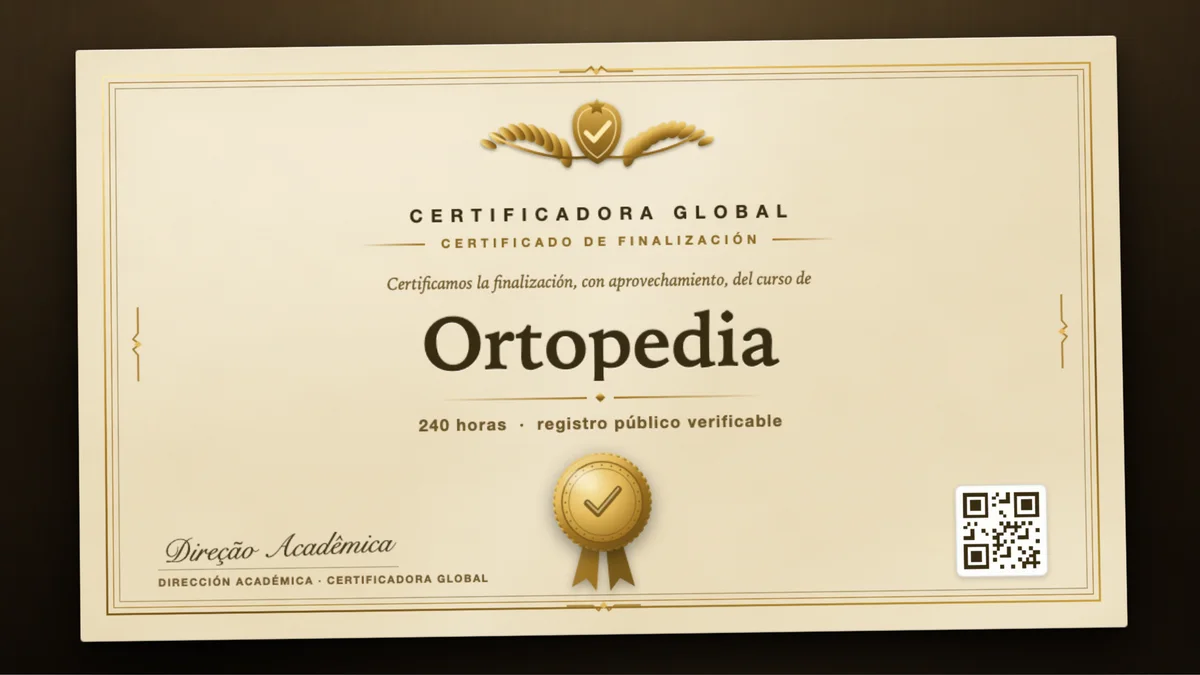 Portada del curso Ortopedia